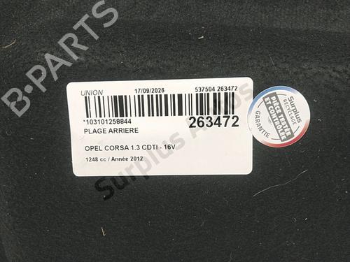 Rear parcel shelf OPEL CORSA D (S07) 1.3 CDTI (L08, L68) | BP39260581C85 - Image 2