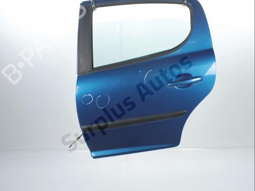 Used Left rear door PEUGEOT 207 (WA_, WC_) 1.6 HDi (90 hp) 28253852
