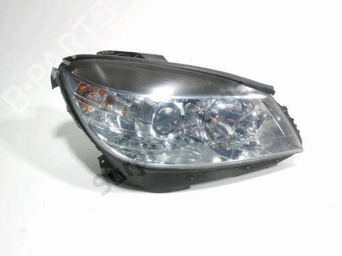 Used Right headlight Right headlight MERCEDES-BENZ C-CLASS (W204) C 220 CDI (204.008) (170 hp) 32843270 32843270