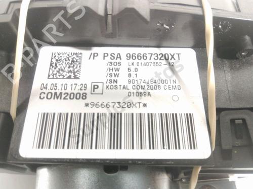 Steering wheel controls PEUGEOT 3008 I MPV (0U_) 2.0 HDi 150 / BlueHDi 150 | BP28227261E15 