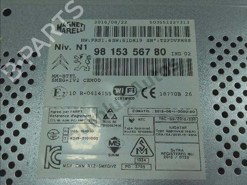Radio PEUGEOT 2008 I (CU_) 1.2 THP 110 / PureTech 110 | BP37220519E6 - Image 3
