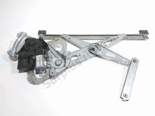 Used Front right window mechanism RENAULT SCÉNIC III (JZ0/1_) 2.0 dCi (JZ0Y, JZ26) (150 hp) 30843178