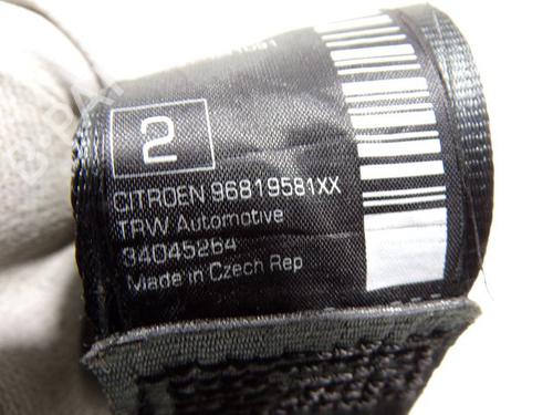 Rear right belt tensioner CITROËN DS3 (SA_) 1.6 HDi 90 | BP28232622C90 