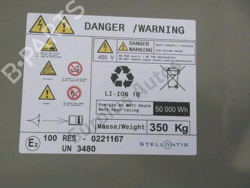 Battery PEUGEOT 208 II (UB_, UP_, UW_, UJ_) e-208 | BP28262533E11 