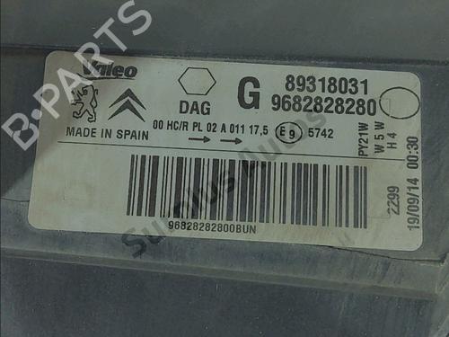 Left headlight CITROËN BERLINGO Box Body/MPV (B9) 1.6 HDi 90 | BP36796831C28 - Image 3