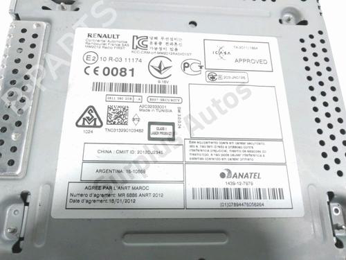 Radio RENAULT SCÉNIC III (JZ0/1_) 1.5 dCi | BP28803843E6 