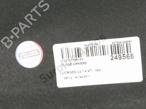 Rear parcel shelf CITROËN C3 II (SC_) 1.4 VTi 95 | BP34338535C85 - Image 3