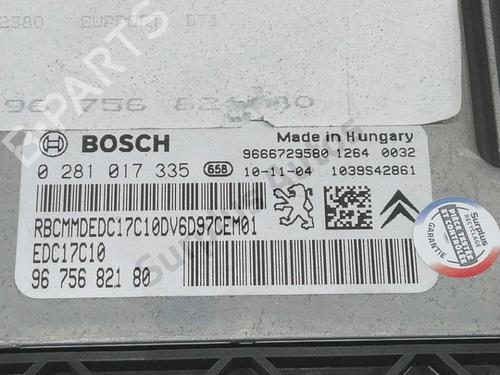 Engine control unit (ECU) CITROËN C4 II (NC_) 1.6 HDi 90 | BP30984780M57 - Image 2