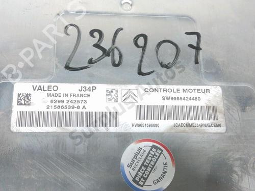Engine control unit (ECU) CITROËN C3 I (FC_, FN_) 1.4 i | BP29856912M57
