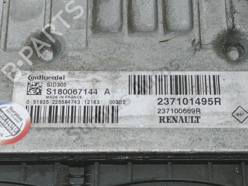 Engine control unit (ECU) RENAULT MEGANE III Hatchback (BZ0/1_, B3_) 1.5 dCi (BZ09, BZ0D, BZ1W, BZ29, BZ14) | BP30984808M57 - Image 2