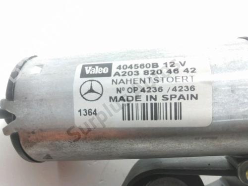 Rear wiper motor MERCEDES-BENZ C-CLASS T-Model (S203) C 200 CDI (203.207) | BP28272837M102 