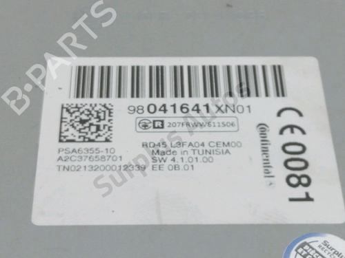 Radio PEUGEOT 308 I (4A_, 4C_) 1.6 HDi | BP29857472E6