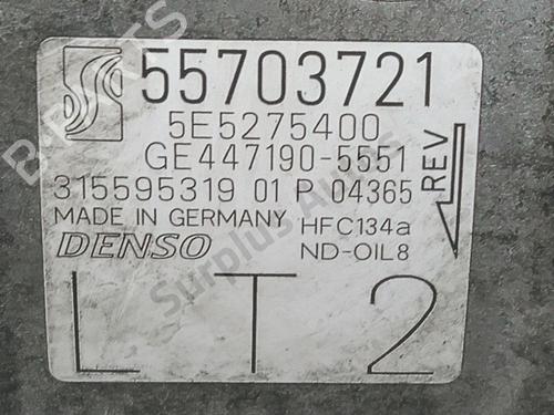 AC compressor OPEL CORSA D (S07) 1.3 CDTI (L08, L68) | BP33568510M34 - Image 5