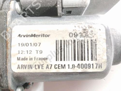 Front left window mechanism PEUGEOT 207 (WA_, WC_) 1.6 HDi | BP29858047C22