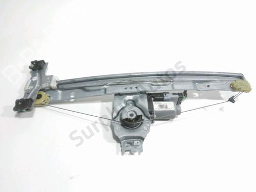 Used Front left window mechanism PEUGEOT 207 (WA_, WC_) 1.4 HDi (68 hp) 29858038