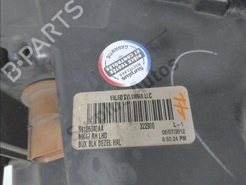 Right headlight JEEP COMPASS (MK49) 2.2 CRD | BP32655498C29