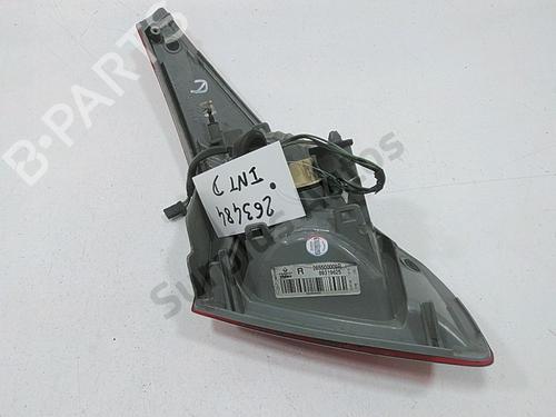 Right tailgate light RENAULT MEGANE III Hatchback (BZ0/1_, B3_) 1.5 dCi | BP39707281C80 - Image 2