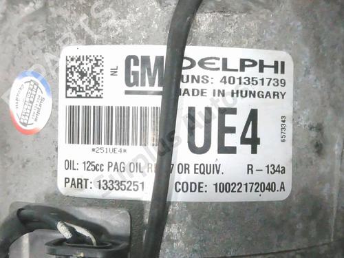 AC compressor OPEL ASTRA J (P10) 1.7 CDTI (68) | BP30896059M34 - Image 5