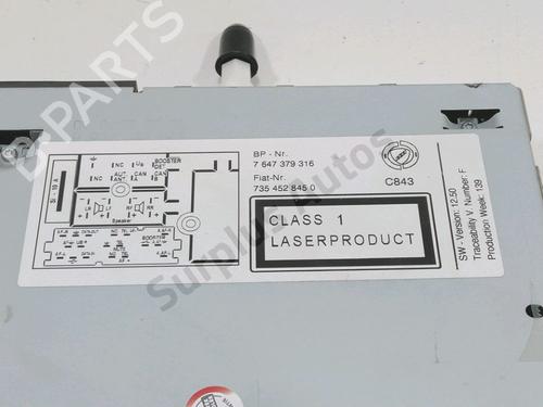 Radio LANCIA MUSA (350_) 1.3 D Multijet (350.AXG11, 350.AXG1A) | BP29857465E6