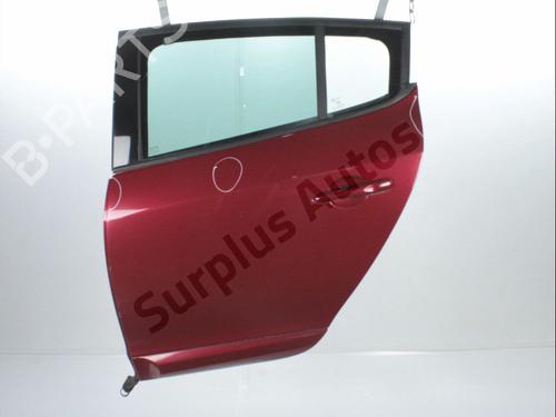 Used Left rear door RENAULT MEGANE III Hatchback (BZ0/1_, B3_) 1.6 dCi (BZ00, BZ12, BZ13) (130 hp) 29347489