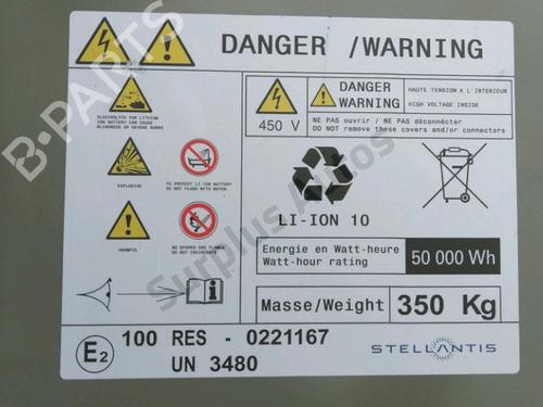 Battery PEUGEOT 208 II (UB_, UP_, UW_, UJ_) e-208 | BP28262547E11 
