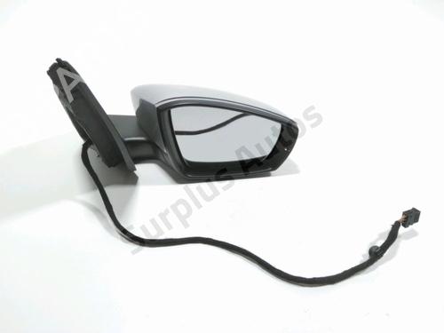 Used Right mirror VW POLO V (6R1, 6C1) 1.0 (60 hp) 28245427