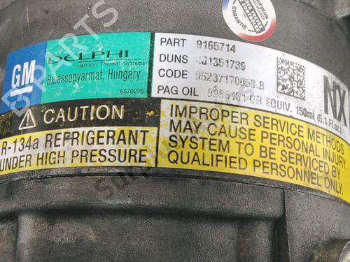 AC compressor OPEL MERIVA A MPV (X03) 1.4 16V Twinport (E75) | BP33421136M34  - Image 5