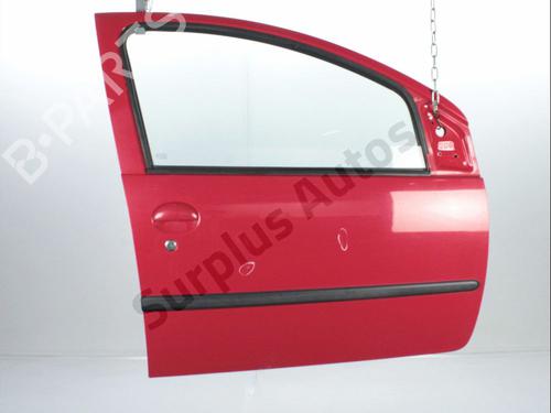 Used Right front door PEUGEOT 107 (PM_, PN_) 1.4 HDi (54 hp) 31798385