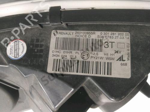 Right headlight RENAULT CAPTUR I (J5_, H5_) 0.9 TCe 90 | BP31914175C29