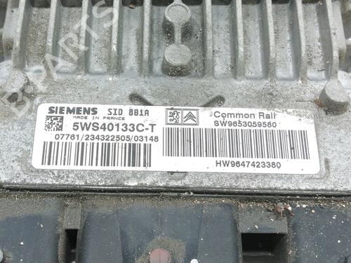 Engine control unit (ECU) PEUGEOT 307 (3A/C) 2.0 HDi 90 | BP30984416M57 - Image 2