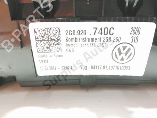 Instrument cluster VW POLO VI (AW1, BZ1, AE1) 1.0 TSI | BP28230912C47 