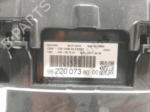Instrument cluster CITROËN BERLINGO Box Body/MPV (K9) 1.6 BlueHDi 100 | BP28230676C47 