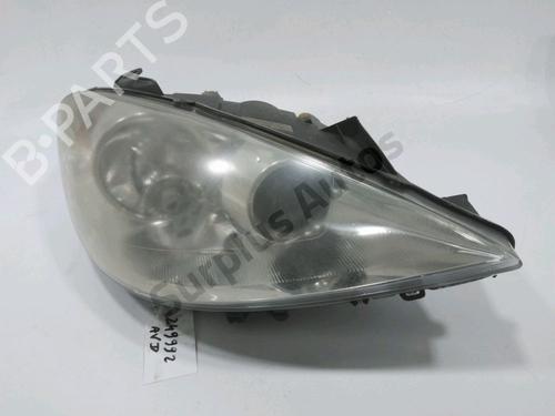 Used Right headlight Right headlight PEUGEOT 807 (EB_) 2.0 HDi (107 hp) 33421335 33421335
