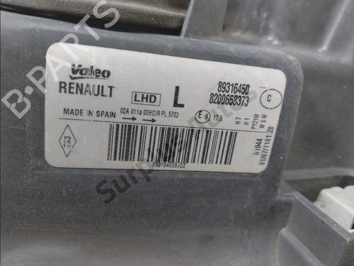 Left headlight RENAULT MODUS / GRAND MODUS (F/JP0_) 1.2 (JP0C, JP0K, FP0C, FP0K, FP0P, JP0P, JP0T) | BP37168377C28 - Image 3