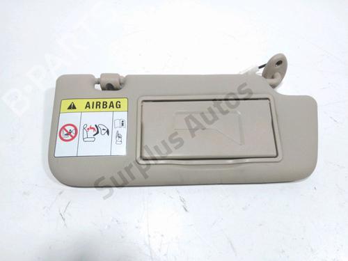 Højre solskærm Højre solskærm SSANGYONG TIVOLI 1.6 XDi 160 (115 hp) 34262801 34262801