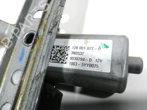 Vindusheismekanisme venstre bak DACIA LODGY (JS_) 1.5 dCi (JSMC, JSAF) | BP28251347C24 
