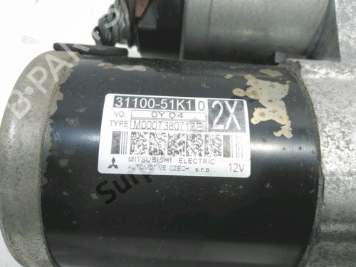 Starter SUZUKI SWIFT IV (FZ, NZ) 1.2 (AZH412, ZC72S) | BP30985515M8 - Image 2