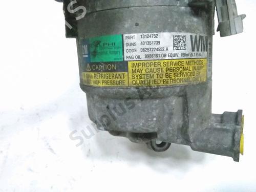 AC compressor OPEL ZAFIRA / ZAFIRA FAMILY B (A05) 1.9 CDTI (M75) | BP28223654M34 