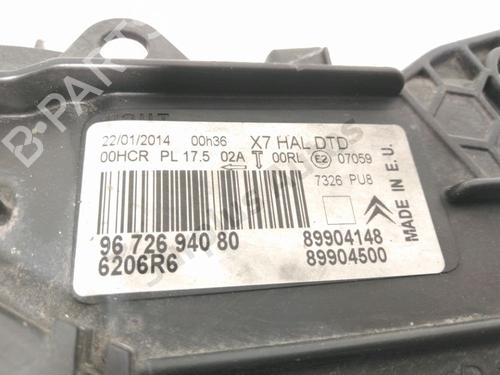 Right headlight CITROËN C5 III (RD_) 1.6 HDi 110 (RD9HZC) | BP28508076C29 