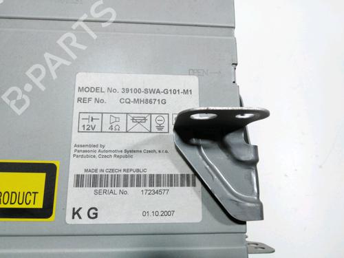 Radio HONDA CR-V III (RE_) 2.2 i-CTDi 4WD (RE6) | BP28231819E6 