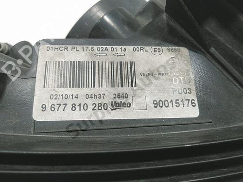 Right headlight PEUGEOT 2008 I (CU_) 1.6 HDi | BP39462704C29 - Image 2