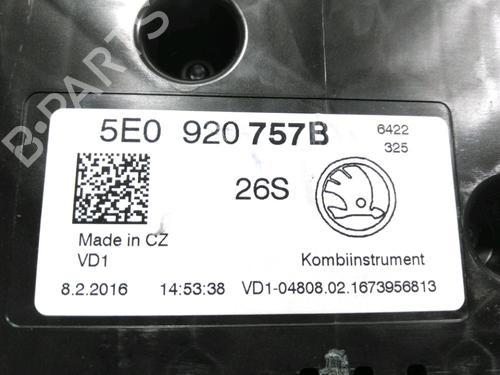 Instrument cluster SKODA OCTAVIA III Combi (5E5, 5E6) 2.0 TDI RS | BP28230283C47 