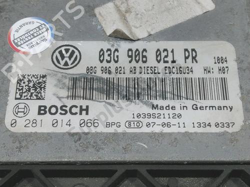Engine control unit (ECU) VW GOLF V (1K1) 2.0 TDI | BP38009323M57 - Image 2