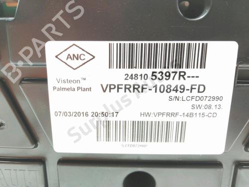 Instrument cluster RENAULT CLIO IV (BH_) 1.5 dCi 90 | BP28230892C47