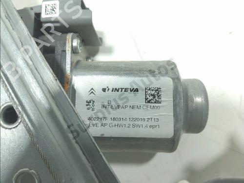Front left window mechanism CITROËN C3 II (SC_) 1.2 VTi 82 | BP39491005C22 - Image 3