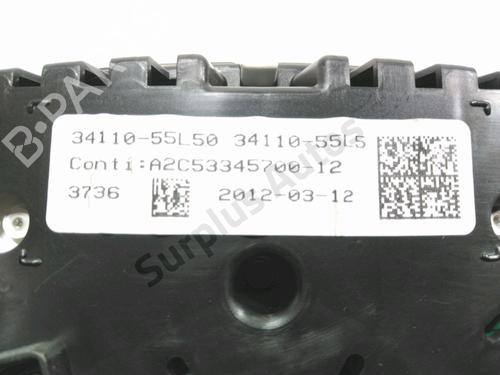 Instrument cluster SUZUKI SX4 (EY, GY) 2.0 DDiS 4x4 (RW420D) | BP37769202C47 - Image 3
