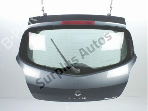 Used Tailgate Tailgate RENAULT CLIO III (BR0/1, CR0/1) 1.2 16V (BR02, BR0J, BR11, CR02, CR0J, CR11) (75 hp) 34002018 34002018