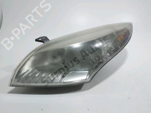 Used Left headlight RENAULT MEGANE III Hatchback (BZ0/1_, B3_) 1.5 dCi (106 hp) 31608203