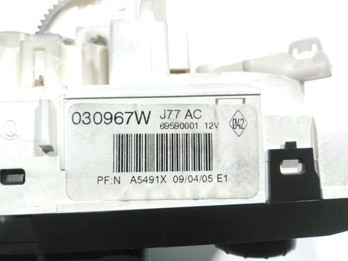 Commande Chauffage RENAULT MODUS / GRAND MODUS (F/JP0_) 1.5 dCi (FP0E, JP0E) | BP28227857I5 