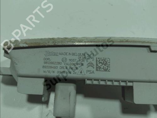 Left daytime light CITROËN C3 II (SC_) 1.4 HDi 70 (SC8HZC, SC8HR0, SC8HP4) | BP37168394C104 - Image 3